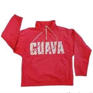 Vintage Guava Sport Windbreak Track Jacket Hot Pink